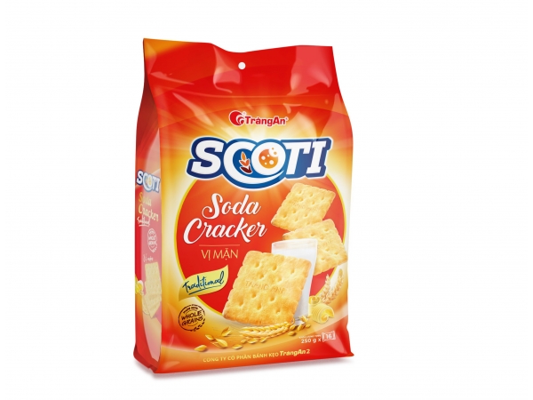 Bánh Sooti soda cracker vị mặn 250g